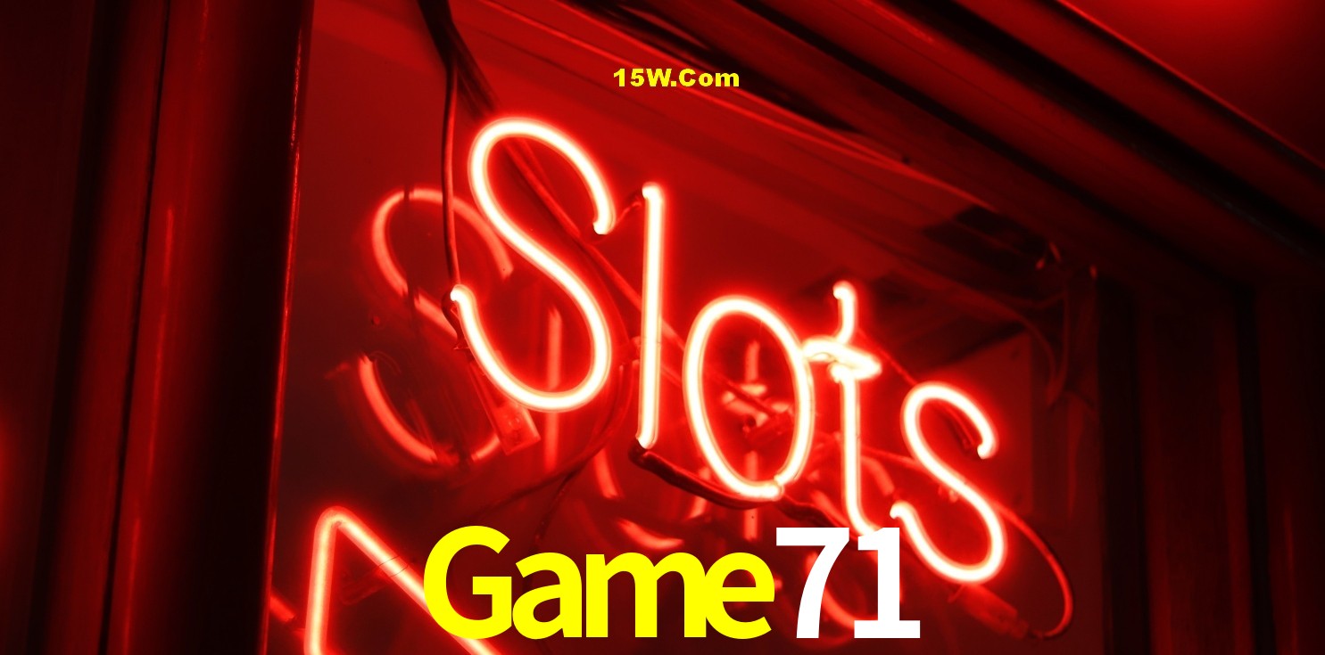 Welcome Bonus Game71